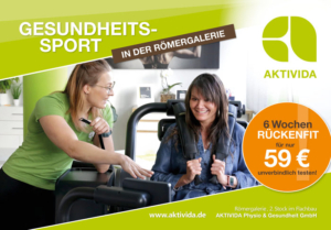 Auch als perfekte Überbrückung für Rehasportler in der Sommerpause geeignet