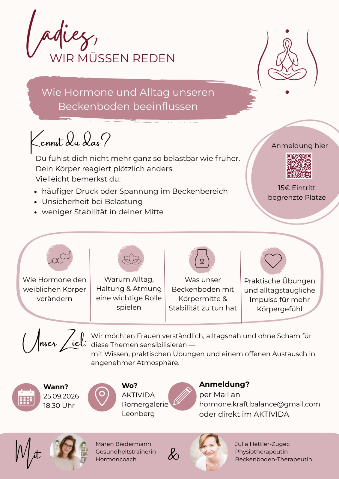 Hormone & Beckenboden-Vortrag AKTIVIDA 25.09.26